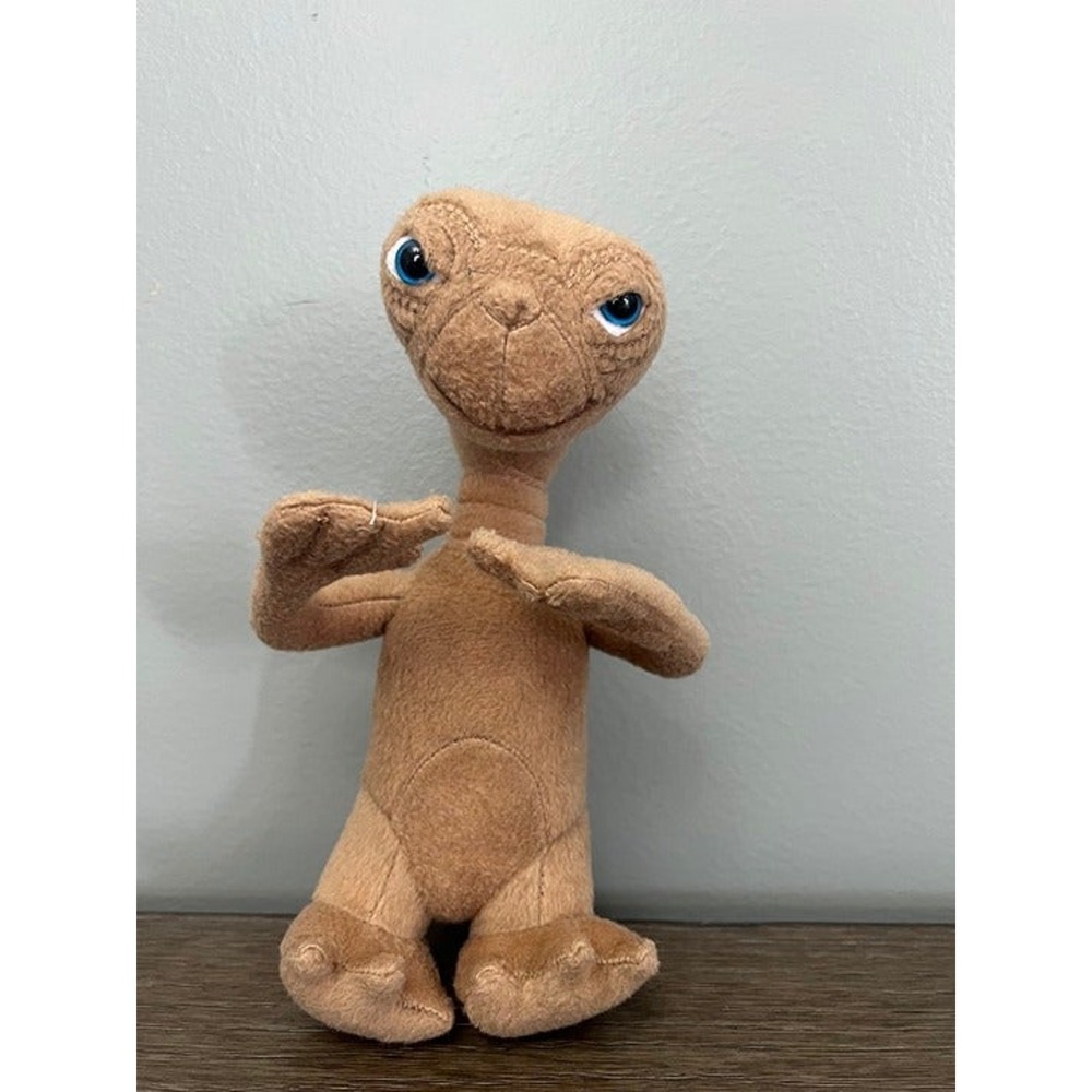 ET The Extra Terrestrial Plush Stuffed Animal Toy Brown Alien Movie Collectible